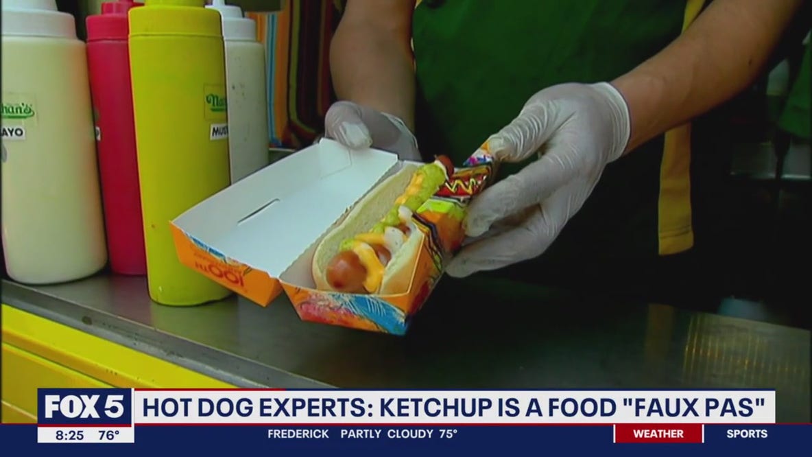 Is ketchup a food 'faux pas'?
